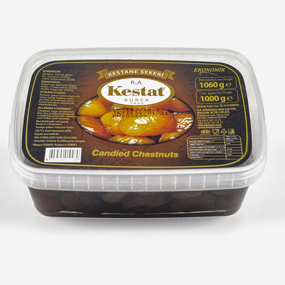 Kestat Kestane Şekeri 1060 gr.