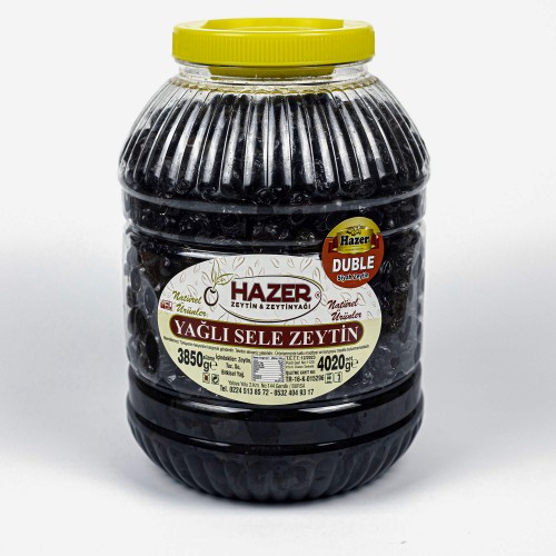 Hazer Yağlı Sele Zeytin Duble 4kg.