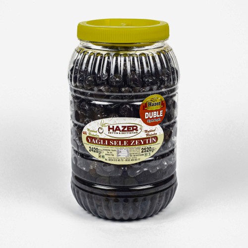 Hazer Yağlı Sele Zeytin Duble 2.5kg.