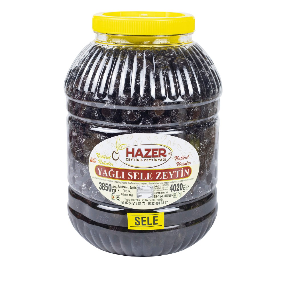 Hazer Sele Zeytin 4kg.