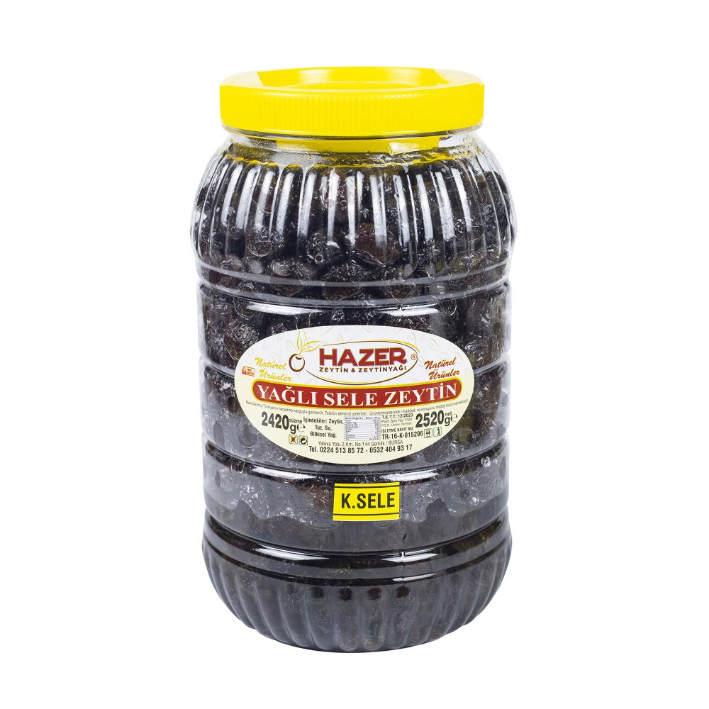 Hazer Kuru Sele Zeytin 2.5 kg.