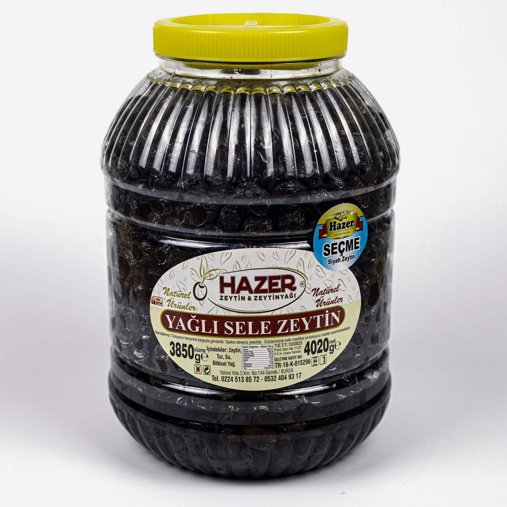 Hazer Yağlı Sele Zeytin Seçme 4kg.